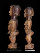 Pair of Bateba Figures - Lobi People, Burkina Faso 2