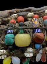Headpiece called 'Charwita' with multiple beads - Moors, Mauritania - Sold 10