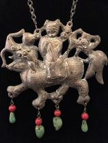 Silver Necklace - Qing Dynasty, China - BR114 - Please contact us for availability 1