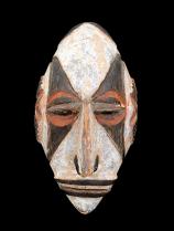 Igbo Maiden Spirit Face Mask - (Agbogho Mmuo) - SE Nigeria
