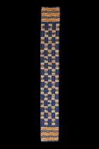 5 Kente Strips Stitched Together- Ashanti People, Ghana, West Africa 3