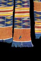 5 Kente Strips - Ashanti People, Ghana, West Africa 2