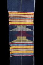 Set of 3 Kente Strips - Ashanti People, Ghana, West Africa 1