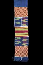 Set of 3 Kente Strips - Ashanti People, Ghana, West Africa 2