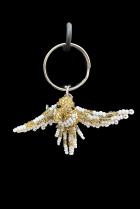 Beaded Hummingbird Keychain - South Africa 1