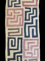 Kuba Raffia Cloth Skirt - Kuba People, D.R. Congo (#127) 1