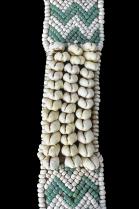 Cowrie Shell and Beaded  Belt -Kuba People, D.R. Congo 6