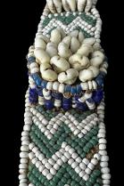 Cowrie Shell and Beaded  Belt -Kuba People, D.R. Congo 8