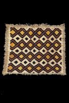 Kuba Cloth with Fringe - D.R. Congo