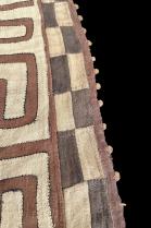 Kuba Raffia Cloth Skirt - Kuba People, D.R. Congo (G) 3