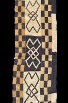 Kuba Raffia Cloth Skirt - Kuba People, D.R. Congo (H) 1