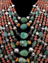 Multi-Strand Ladakh Necklace (#1) - India - Sold 3