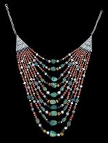 Multi-Strand Ladakh Necklace (#1) - India - Sold 1