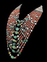 Multi-Strand Ladakh Necklace (#1) - India - Sold 2