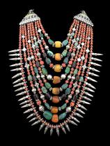 Multi-Strand Ladakh Necklace (#2) - India - Sold