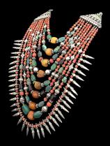 Multi-Strand Ladakh Necklace (#2) - India - Sold 2