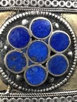 Pair of Lapis Lazuli Cuffs (#1) - Central Asia 6