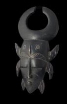 Wooden Mask from the Bondoukou Region  - Ligbi People, Ivory Coast- Sold  1