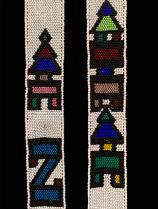 Mounted 'Linga Koba' Beaded Adornment - Ndebele People, South Africa 2