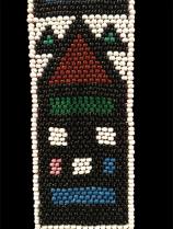 Mounted 'Linga Koba' Beaded Adornment - Ndebele People, South Africa 3