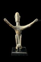 Decorative Bateba Figure with Outstretched Arms - Lobi People,Burkina Faso 4