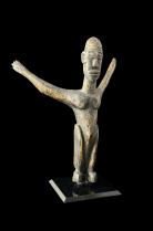 Decorative Bateba Figure with Outstretched Arms - Lobi People,Burkina Faso 6
