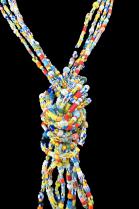 4 Strands of Christmas/Love Beads - West Africa 5