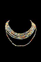 4 Strands of Christmas/Love Beads - West Africa 6