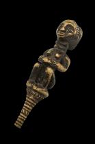 Kanioka Figurative Hairpin or Finial - Luba People, D.R. Congo 1