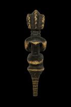 Kanioka Figurative Hairpin or Finial - Luba People, D.R. Congo 4