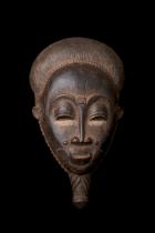 Pair of Portrait masks - Mblo - Baule People, Ivory Coast M57 - Sold 1