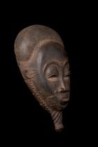 Pair of Portrait masks - Mblo - Baule People, Ivory Coast M57 - Sold 5