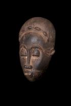 Pair of Portrait masks - Mblo - Baule People, Ivory Coast M57 - Sold 7