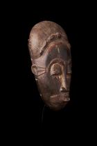 Pair of Portrait masks - Mblo - Baule People, Ivory Coast M57 - Sold 11