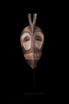 Buhabo Tundu Antelope Crest Mask - Bembe People, Kivu Region, eastern D.R. Congo - M3