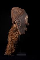 Mwana Pwo Female Mask - Chokwe People, D.R. Congo M59 4