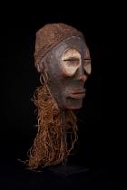Mwana Pwo Female Mask - Chokwe People, D.R. Congo M59 5