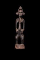 Wooden figure called Tugubele or Deble - Senufo People, Ivory Coast M29