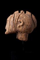 Ancient Wooden Head - Tellem People, Mali M6 - Sold 2