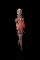 Pair of Bochio Posts - Fon People, Benin M25 1