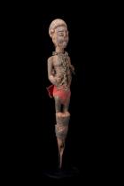 Pair of Bochio Posts - Fon People, Benin M25 12