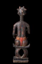 Maternity Figure - Akan Peoples, Lagoon Region, Ivory Coast M16 3