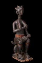 Maternity Figure - Akan Peoples, Lagoon Region, Ivory Coast M16 5