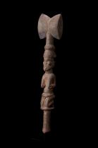 Oshe Shango Staff - Yoruba people, Nigeria M18 1
