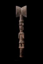 Oshe Shango Staff - Yoruba people, Nigeria M18 3