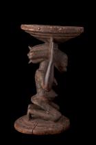 Caryatid Stool - Luba People, D.R.Congo M1 4