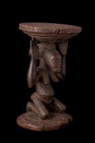 Caryatid Stool - Luba People, D.R.Congo M1 5