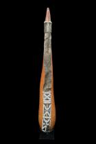 Gourd, Beads and Leather Milk Container - Maasai People, Kenya