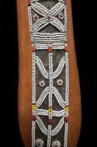 Gourd, Beads and Leather Milk Container - Maasai People, Kenya 2