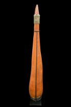 Gourd, Beads and Leather Milk Container - Maasai People, Kenya 7